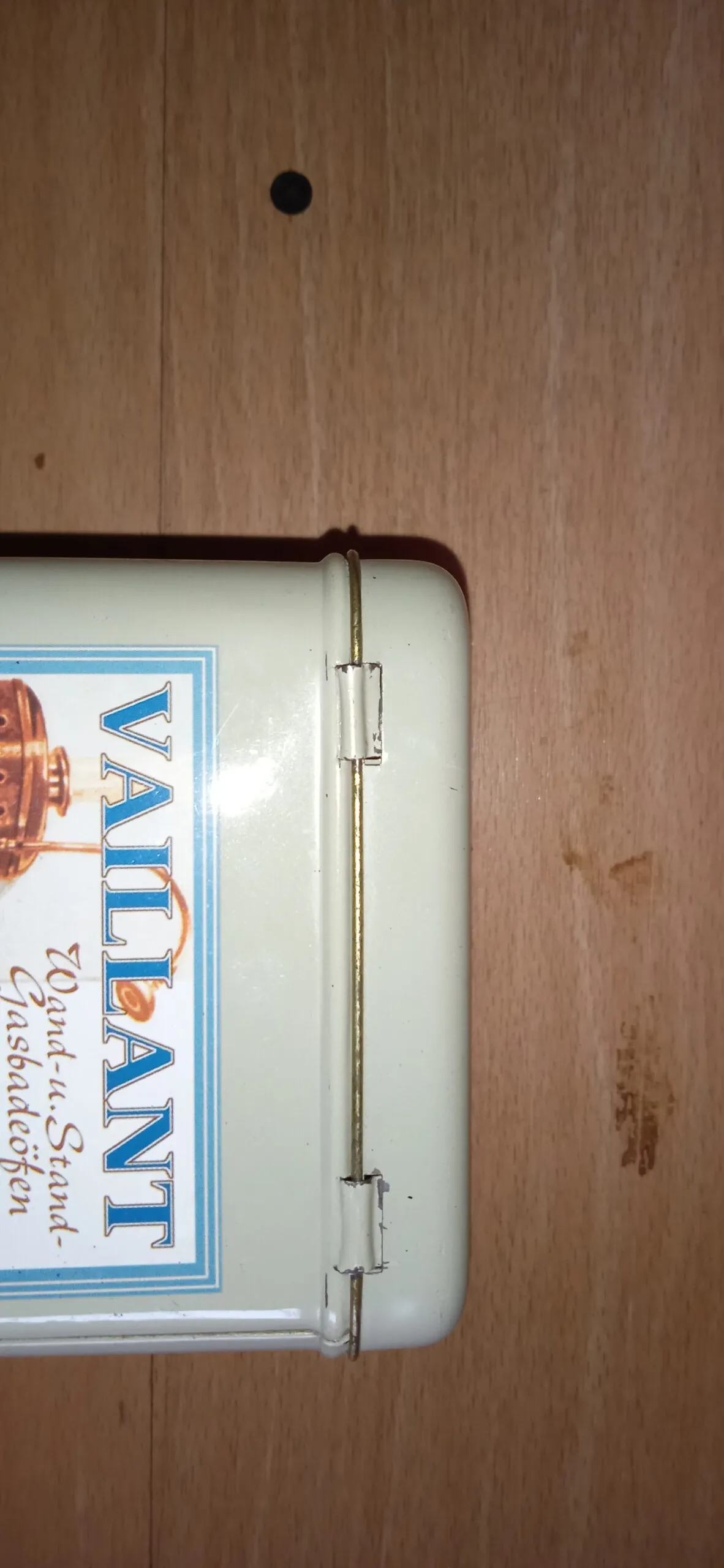 Boite de rangement vintage Vaillant