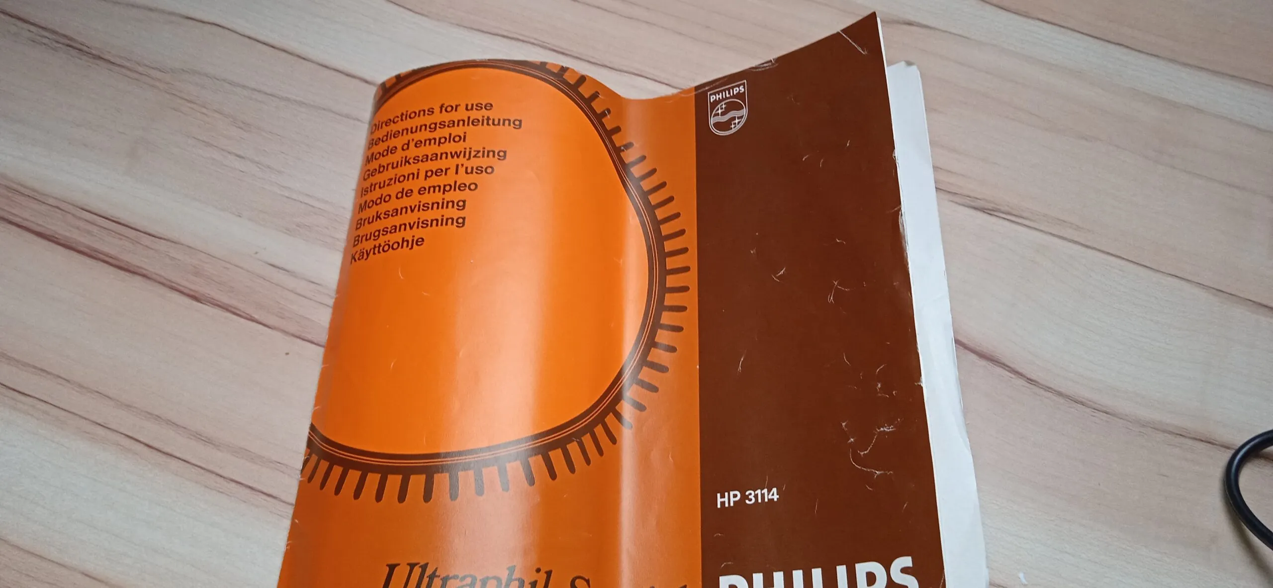 Philips Ultraphill Special HP3114 + emballage d’origine + manuel