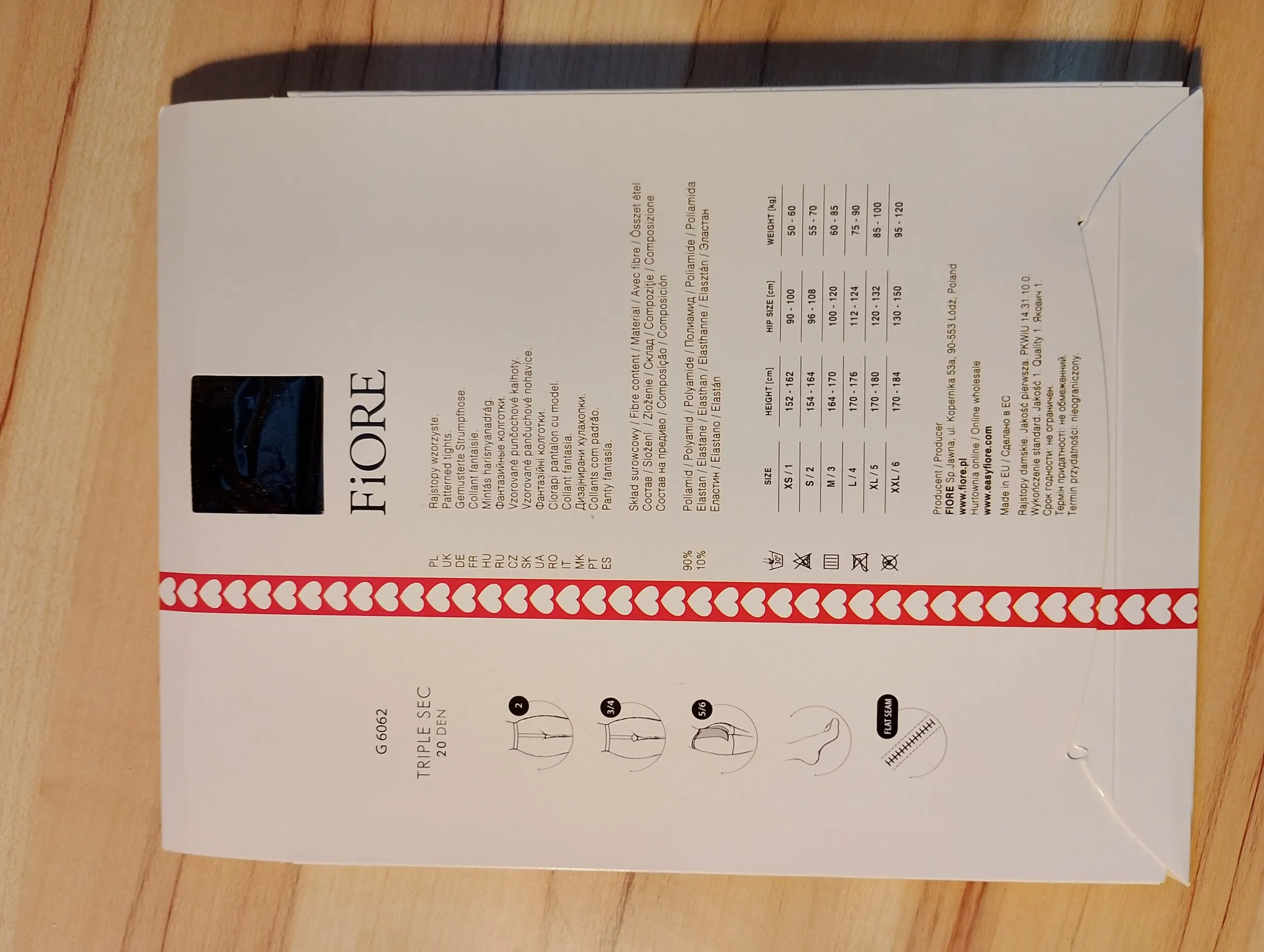 Fiore Triple Sec 20 den black T5