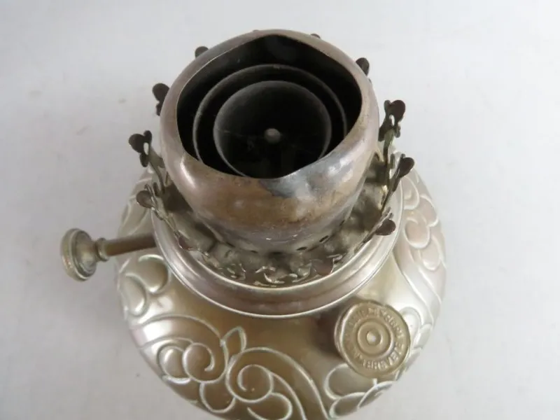 Lampe à huile en cuivre