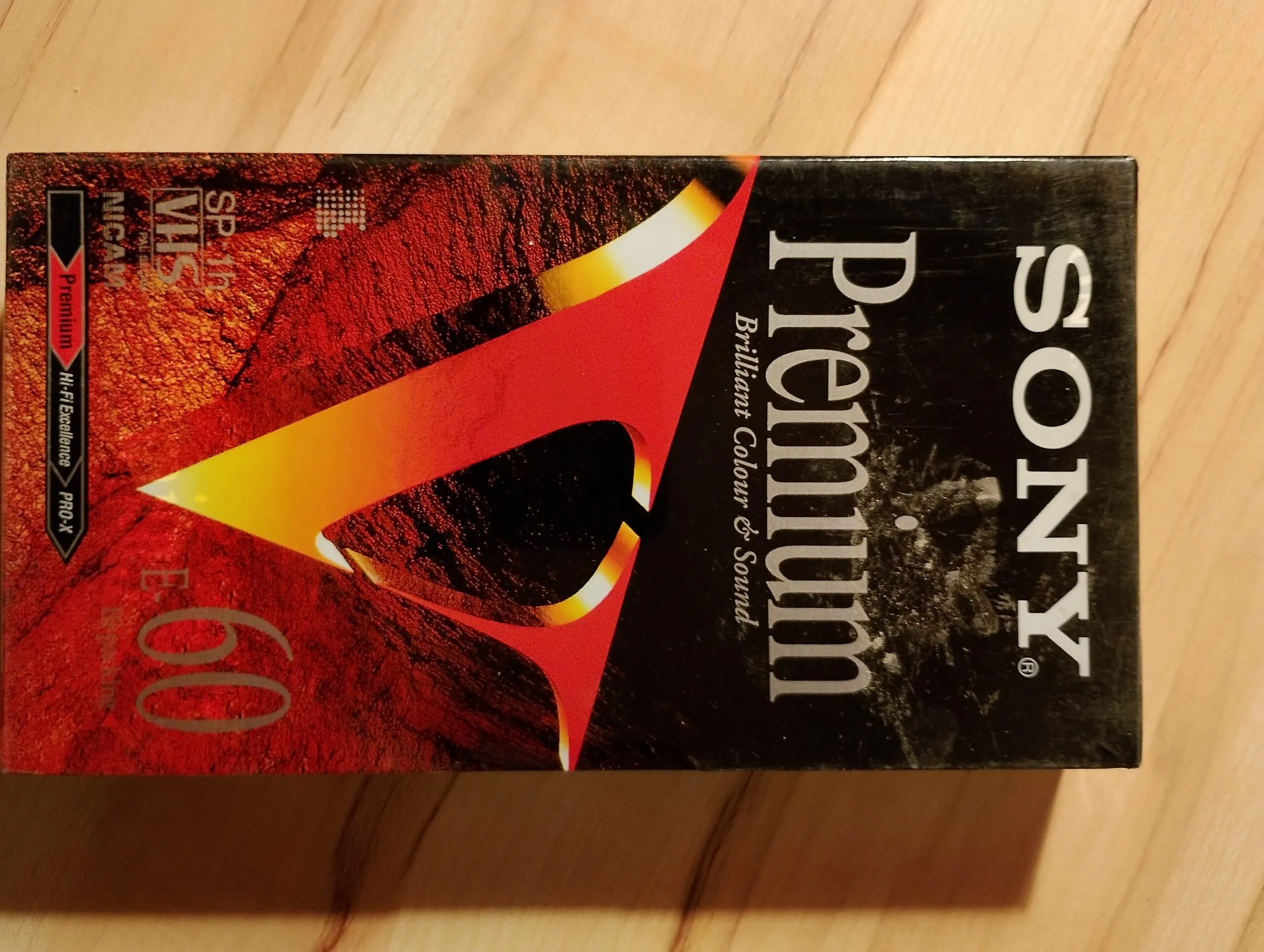 5 cassettes vidéo Sony VHS