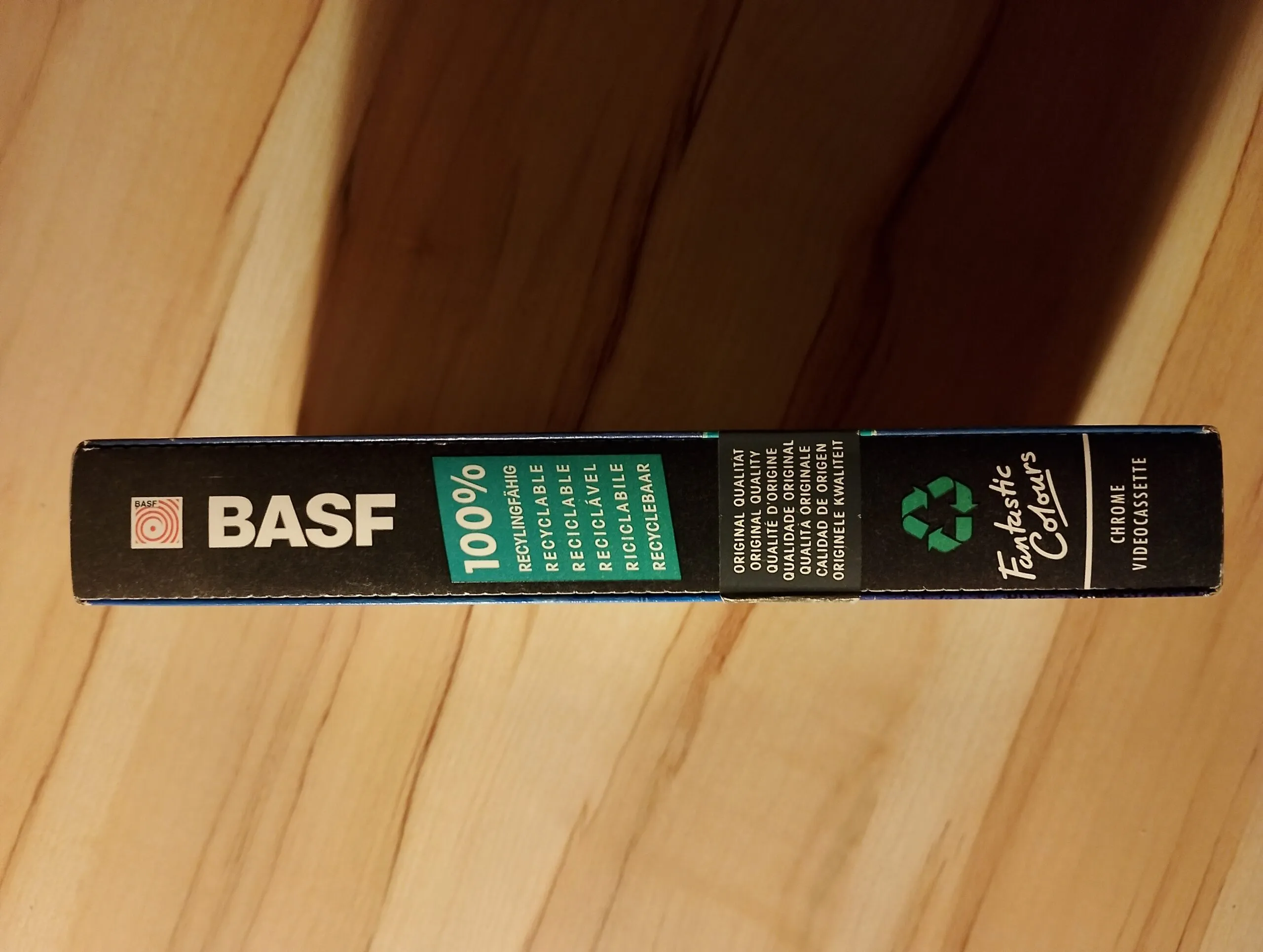 2 cassettes vidéo Basf EQ 120 + 1 Basf EQ 180 – VHS