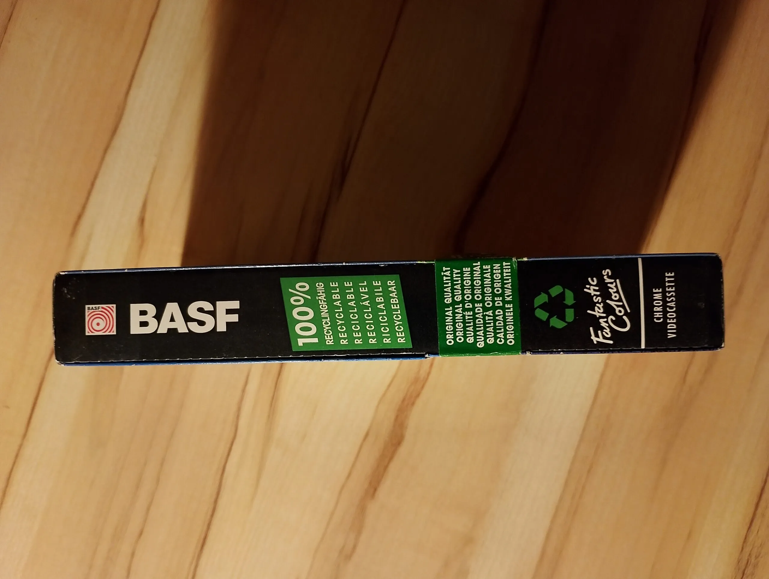 2 cassettes vidéo Basf EQ 120 + 1 Basf EQ 180 – VHS