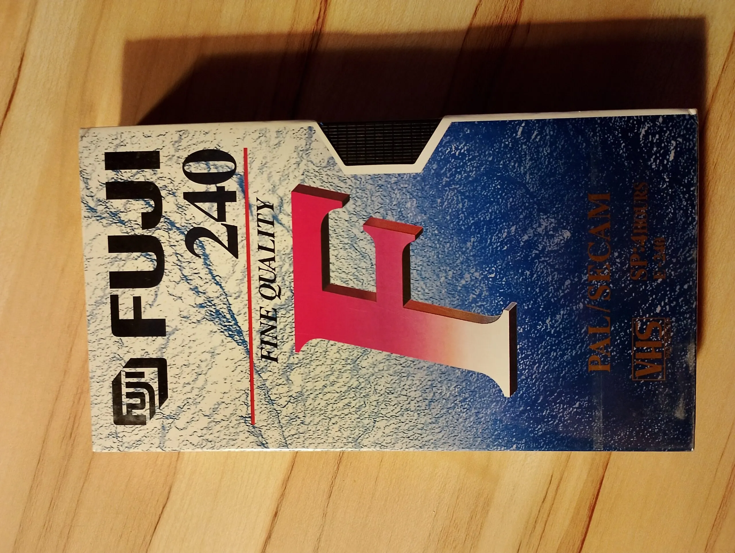 3 cassettes vidéo Fujifilm – VHS