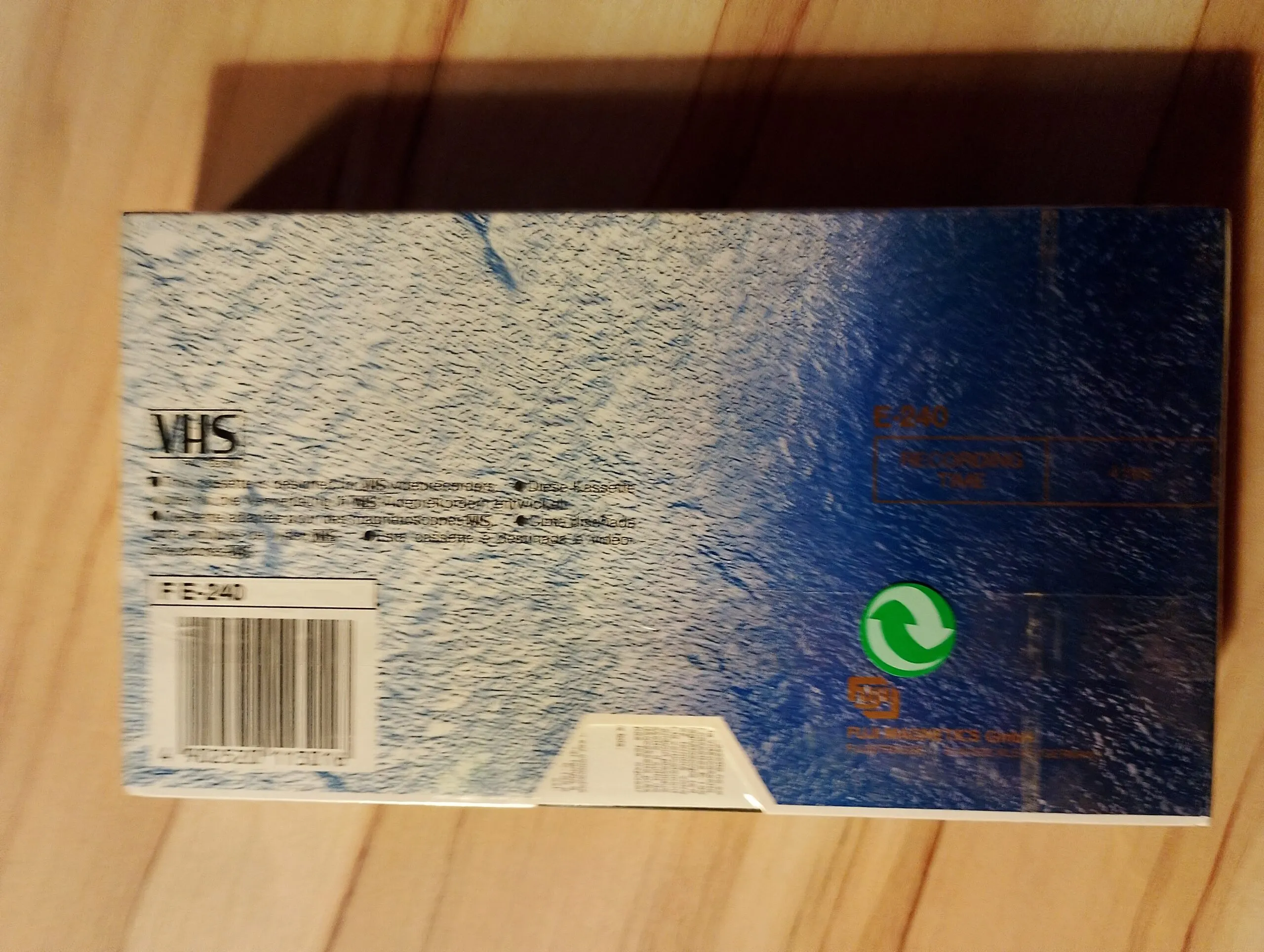 3 cassettes vidéo Fujifilm – VHS