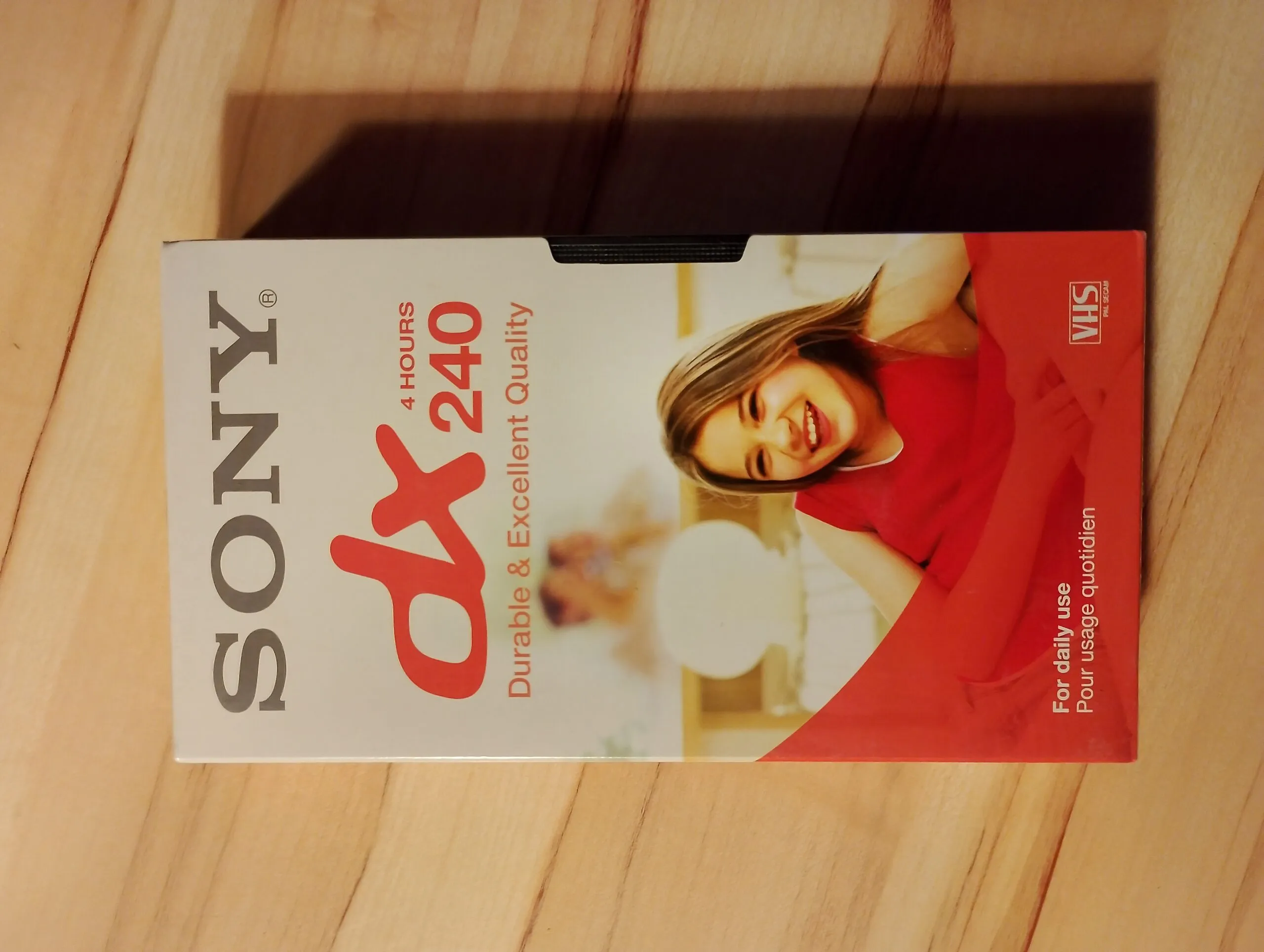 5 cassettes vidéo Sony VHS